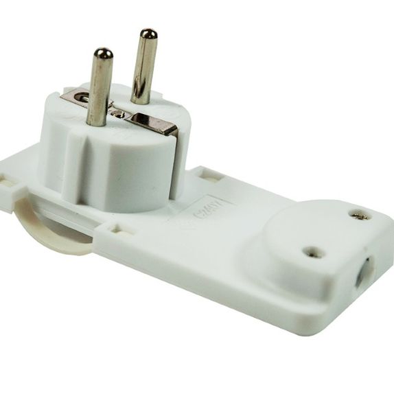Stecher cu CP, 16A, Plat