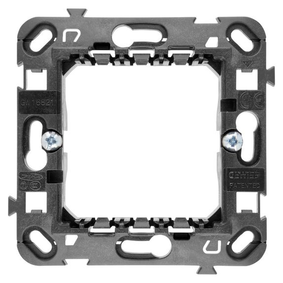Suport 2 module cu gheare gewiss chorus GW16821