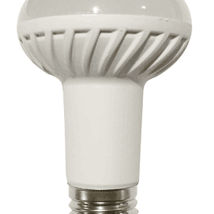 Bec E27, model R63, 9W, lumina calda