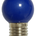 Bec LED 1W model glob G45 albastru