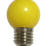 Bec LED 1W model glob G45 galben