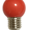 Bec LED 1W model glob G45 rosu