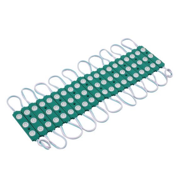 Modul LED verde 12V, 1.5W, IP67, lumina verde