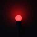 Bec LED 1W model glob G45 rosu