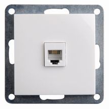 Priza Telefon Rj11, Spin Top, Alba