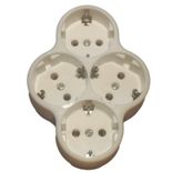 Adaptor Triplu Stea, 4 Cp