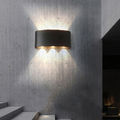 APLICA LED PERETE LUMARO 6 LED-URI NEAGRA