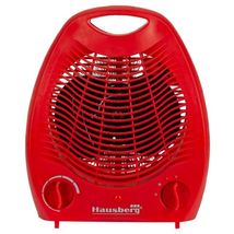 AEROTERMA HAUSBERG HB-8501RS, 2000 W, 2 TREPTE DE PUTERE, TERMOSTAT REGLABIL, ROSU