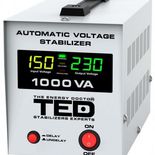 Stabilizator tensiune RETEA MAXIM 1000VA AVR LCD 2 IESIRI SHUKO 