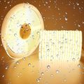 Banda led COB 12W/m 480led/m 2700K 24V IP67 rola 5m PCB 8mm