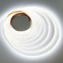 Banda led COB 12W/m 320led/m 6000K 24V IP20 rola 5m PCB 8mm