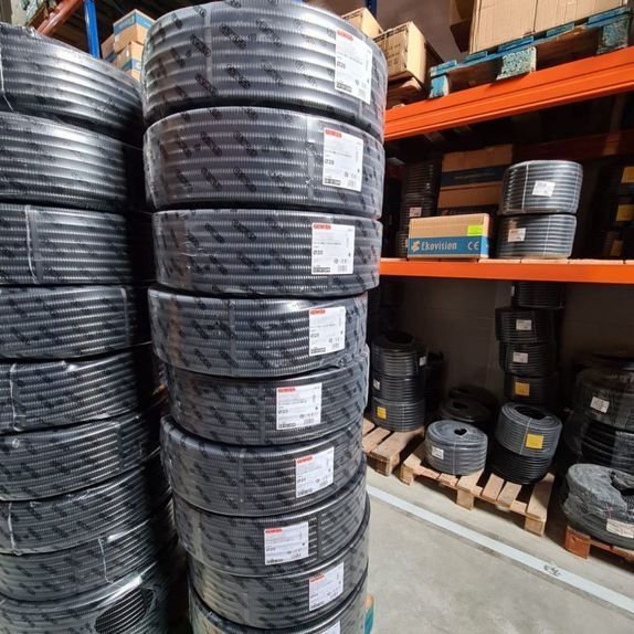 Tub riflat cu sarma tip Copex Gewiss DX15116 - 16mm (rola 100m)