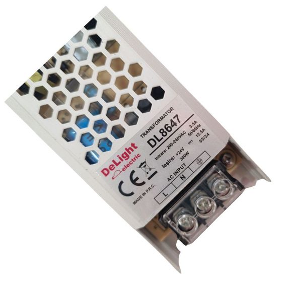 Driver 12.5A 24V IP20 300W 308x53x21.5mm