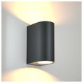 Aplica de exterior , 2x5W, Gu10 lumina calda, IP44