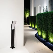 Stalp LED Exterior 12W Lumina Calda