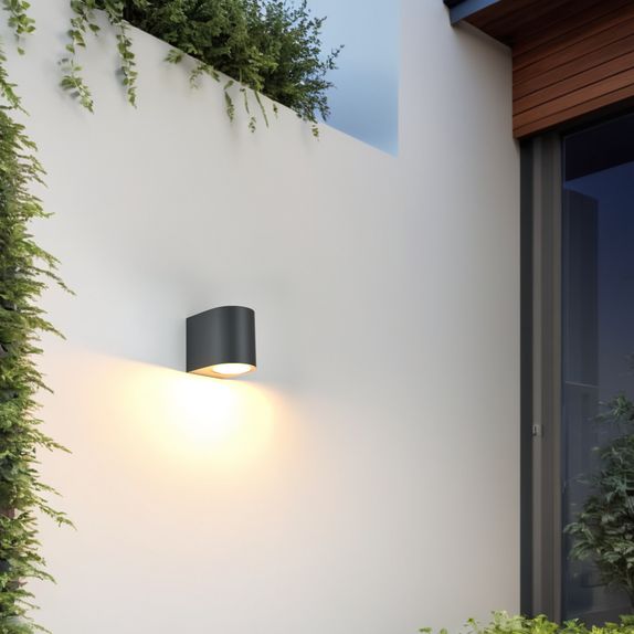 Aplica de exterior , 2x5W, Gu10 lumina calda, IP44