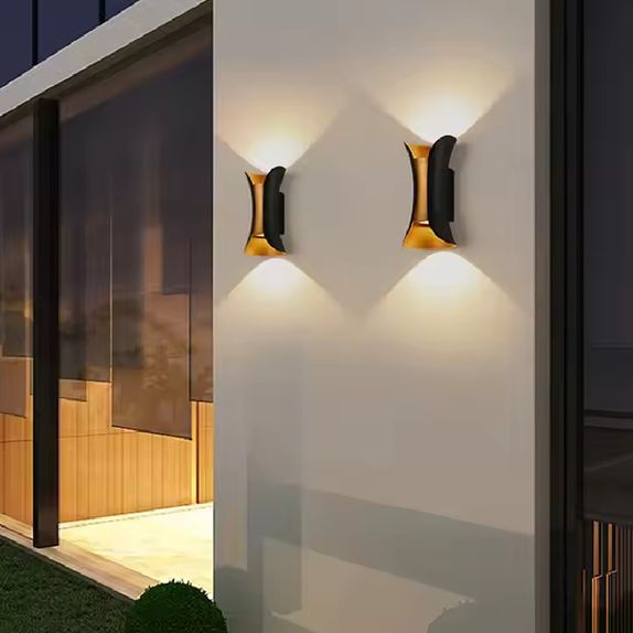 APLICA LED PERETE MAIA 2*3W 280LM 3000K NEGRU 150*70*60MM