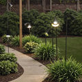 Stalp LED de gradina negru, 970mm D65