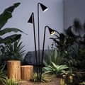 Stalp LED de gradina negru, 970mm D65
