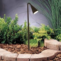 Stalp LED de gradina negru, 970mm D65