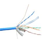 Cablu cupru FTP albastru cat 6 (305M)