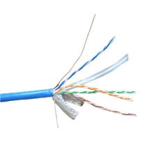 Cablu cupru FTP albastru cat 6 (305M)