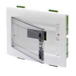 Tablou sigurante incastrat RIGIPS Gewiss cu bareta inclusa 12 module - GW40605PM