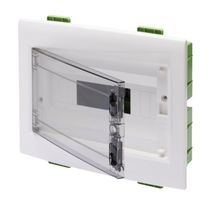 Tablou sigurante incastrat RIGIPS Gewiss cu bareta inclusa 12 module - GW40605PM