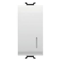 COMUTATOR DE MERS &Icirc;NAPOI 1P 250V c.a. - 16AX iluminat - CU DIFUZOR - 1 MODUL - ALB LUCIOS GW10092