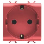 Priza Modulara Rosie Chorus250V - PENTRU LINII DEDICATE - 2P+E 16A - 2 MODULE - GW10251
