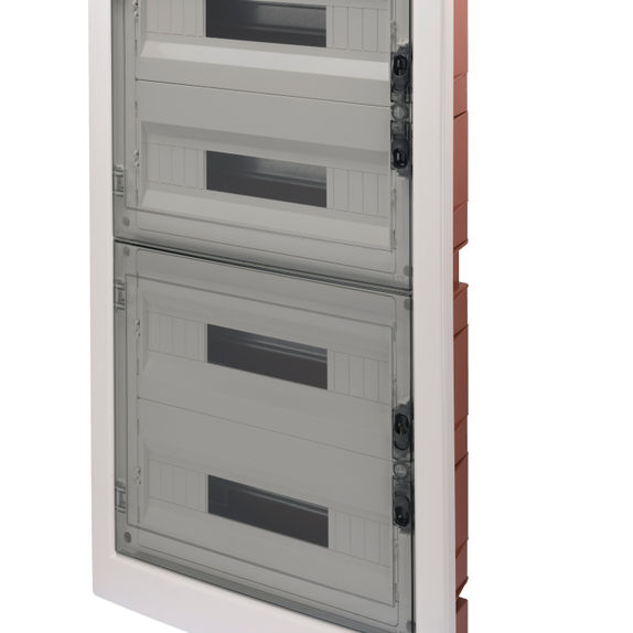 Tablou electric Gewiss, perete verde 72(18x4)module IP40 - GW40611PM