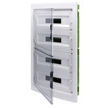 Tablou electric Gewiss, perete verde 72(18x4)module IP40 - GW40611PM