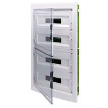 Tablou electric Gewiss, perete verde 72(18x4)module IP40 - GW40611PM