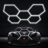 Kit 5 hexagoane LED Honeycomb T5 48W Tub 568mm