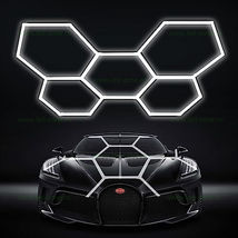 Kit 5 hexagoane LED Honeycomb T5 144W Tub 440mm