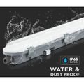 Corp IP65 LED liniar industrual 48W=96W, 6500k, lumina rece, 120 LM/W, 1500mm
