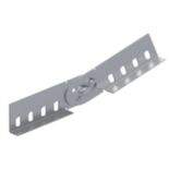 Eclisa Ajustabila Imbinare Jgheab Metalic H60 – L300mm, Otel Zincat 1.2mm