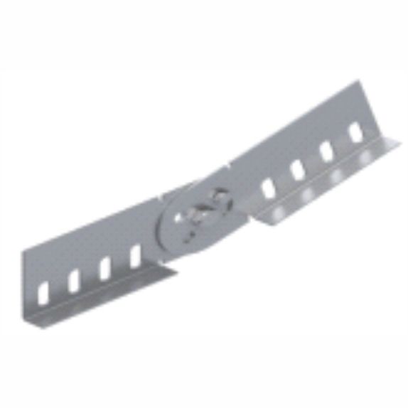 Eclisa Ajustabila Imbinare Jgheab Metalic H60 – L300mm, Otel Zincat 1.2mm