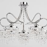 Lustra Alfa Diana Chrome 5xE14