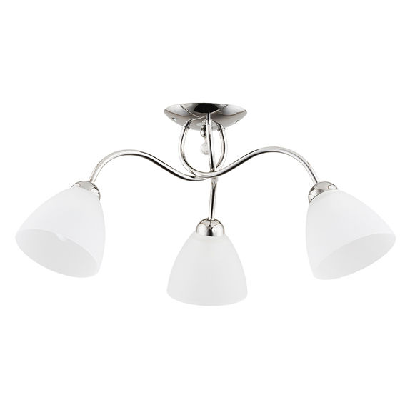 Lustra Alfa Amarillo Chrome 3xE27