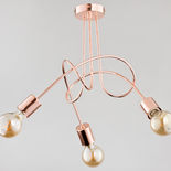 Lustra Alfa Tango Copper 3xE27