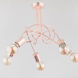 Lustra Alfa Tango Copper 5xE27