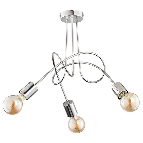 Lustra Alfa Tango Chrome 3xE27