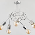 Lustra Alfa Tango Chrome 5xE27
