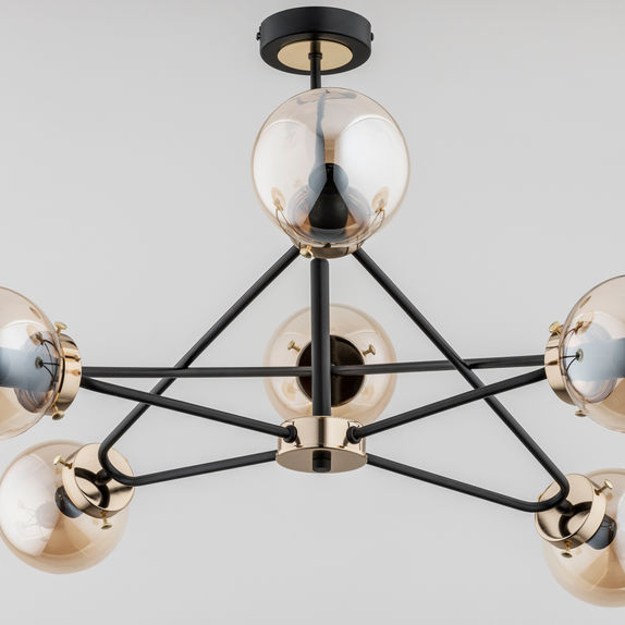 Lustra Alfa Sagito Brass 6xE14