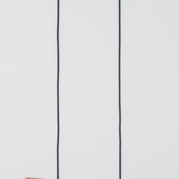 Lustra Pendul Alfa Arizan Slim Lemn 2xE27