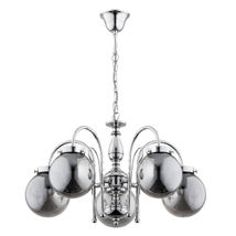 Candelabru Alfa Hero Chrome 5xE14