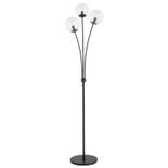 Lampa De Podea Alfa Sebia Neagra 3xE14