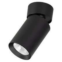 Aplica Cu Spoturi Alfa Flex Neagra 1xGU10