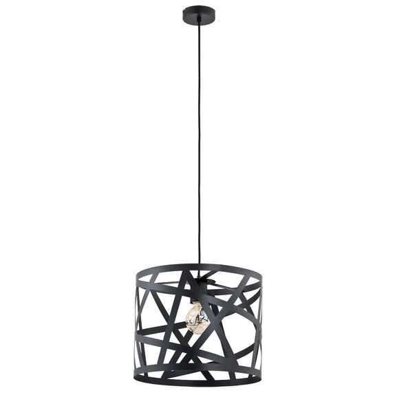 Lustra Pendul Alfa Agapa Neagra 1xE27